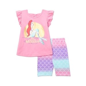 Disney The Little Mermaid Toddler Girls 2pc Set